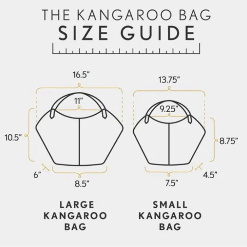 PORTLAND LEATHER COMPANY SMALL KANGAROO SHOULDER BAG IN KOI - Picture 10 of 10